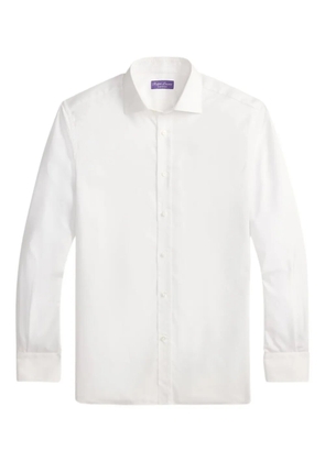Ralph Lauren Purple Label long-sleeve cotton shirt - White