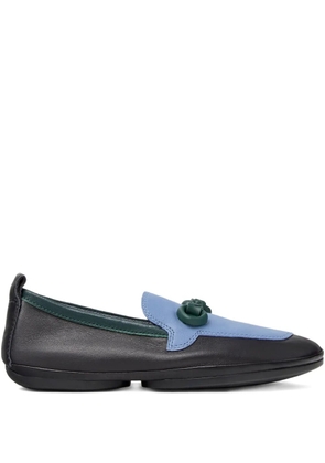 Camper two-tone leather loafers - Black