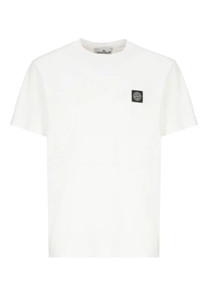 Stone Island logo-patch T-shirt - White