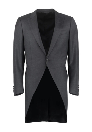 Canali single-breasted long-sleeve jacket - Grey