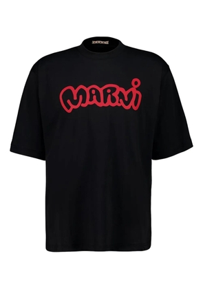 Marni short-sleeve cotton T-shirt - Black