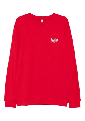 Moschino logo-embroidered sweatshirt