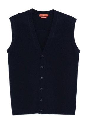 Daniele Fiesoli buttoned vest - Blue