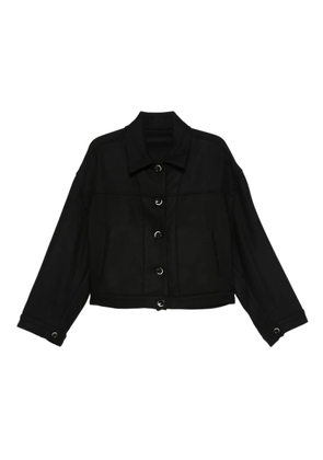 Nine In The Morning buttoned bomber jacket - Blue