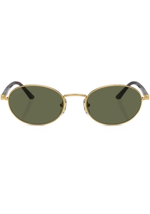 Persol oval-frame sunglasses - Brown