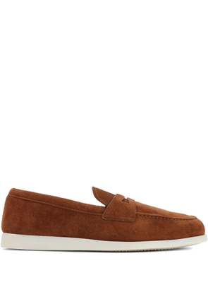 Church's suede loafers - Brown