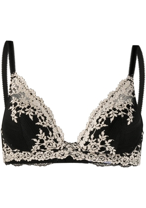 Wacoal Embrace Lace plunge underwire bra - Black