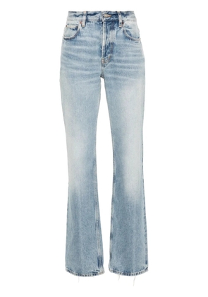Saint Laurent low-rise straight-leg jeans - Blue