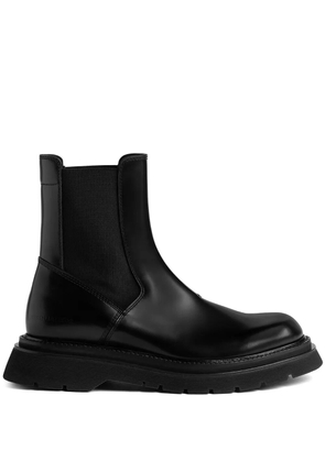 DSQUARED2 patent leather Chelsea boots - Black
