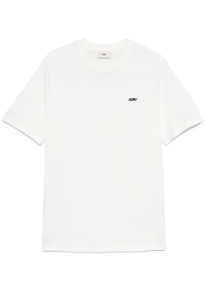 Autry logo-embroidered T-shirt - White