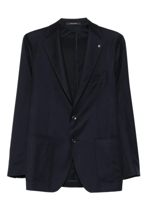 Tagliatore two-button wool blazer - Blue