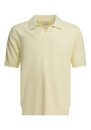 Norse Projects polo-collar T-shirt - Yellow