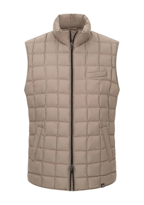 Boggi Milano quilted goose-down gilet - Neutrals