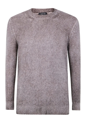 Avant Toi crew-neck sweater - Neutrals