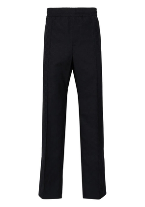 Gucci GG Supreme-jacquard straight trousers - Blue