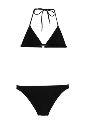 TOM FORD triangle halterneck bikini - Black