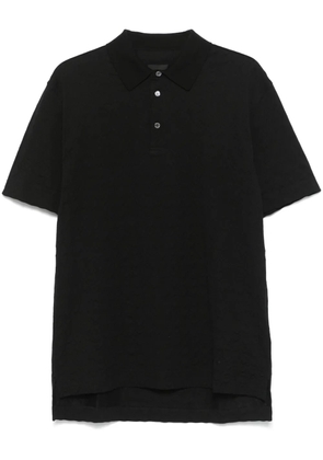 Givenchy 4G-jacquard polo shirt - Black