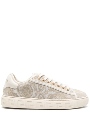 Versace Barocco Greca sneakers - Neutrals
