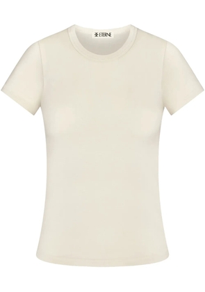 ETERNE crew-neck short-sleeved T-shirt - Neutrals