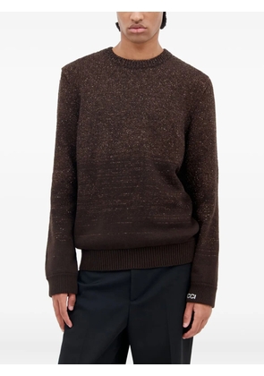Gucci crew-neck sweater - Brown