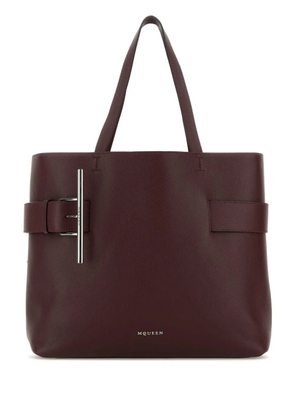 Alexander McQueen Tyrian T-Bar tote bag - Brown