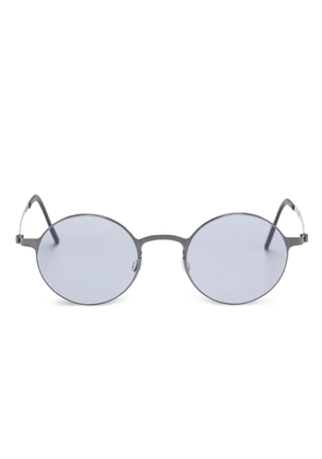 Lindberg Strip oval-frame sunglasses - Grey