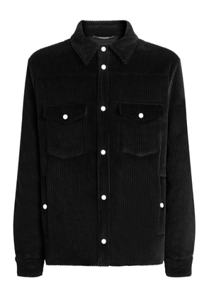 Dolce & Gabbana corduroy flap-pocket jacket - Black
