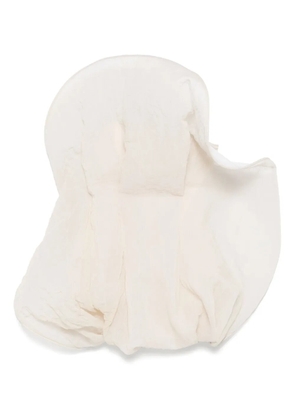 Magda Butrym strapless mini dress - Neutrals