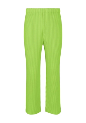 Homme Plissé Issey Miyake pleated trousers - Green