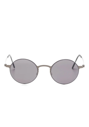 Lindberg round-frame Strip 89017 sunglasses - Grey