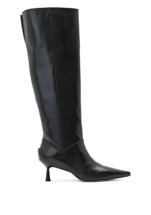 AllSaints 620mm Odyssey pointed boots - Black