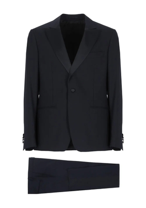 Lardini peak-lapel single-breasted suit - Blue