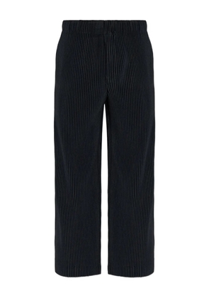 Homme Plissé Issey Miyake ribbed pants - Black