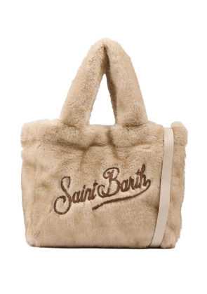 MC2 Saint Barth Colette embroidered-logo tote bag - Neutrals