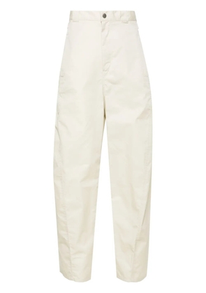 LEMAIRE 3D mid-rise straight-leg trousers - Neutrals