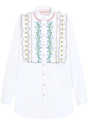 Valentino Garavani embroidered shirt - White