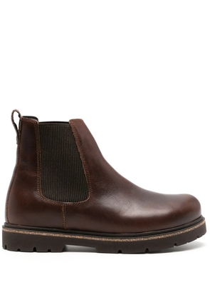 Birkenstock Highwood slip-on leather boots - Brown
