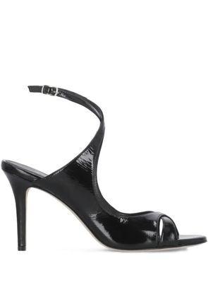 The Seller 100mm ankle-strap stiletto sandals - Black