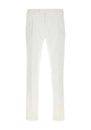 PT Torino pleat-detail trousers - White