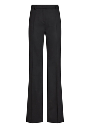 ETRO wool flared trousers - Black