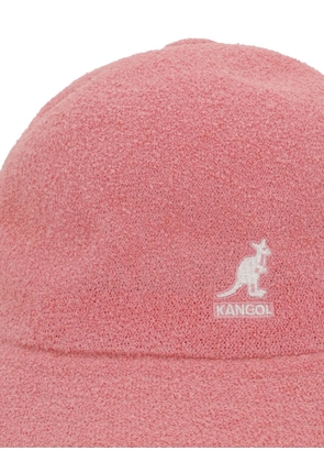 Kangol logo-patch bucket hat - Pink