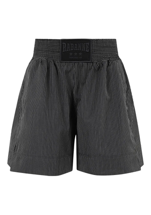 Rabanne wool shorts - Black