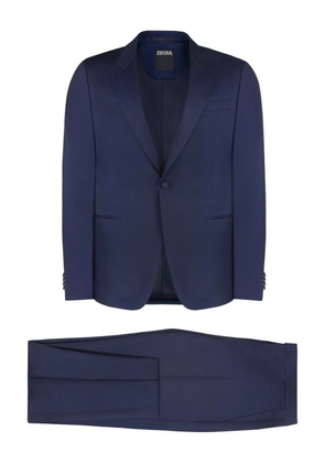 Zegna single-breasted suit - Blue