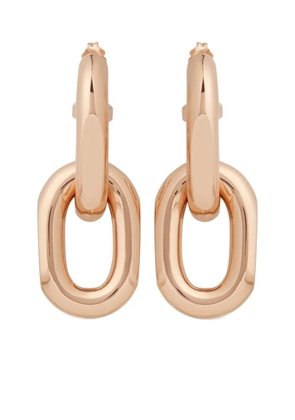 Rabanne Double XL Link earrings - Gold