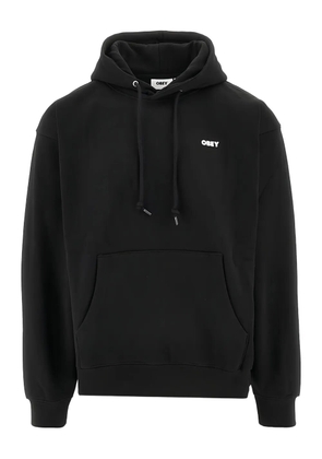 Obey Bold drawstring hoodie - Black