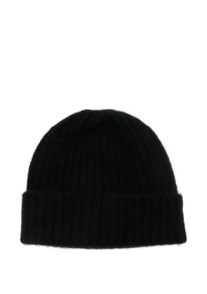 MRZ ribbed-cashmere beanie - Black