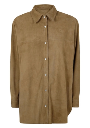 Salvatore Santoro suede jacket - Neutrals