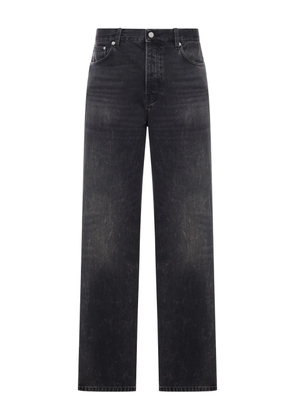 Haikure straight five-pocket jeans - Black