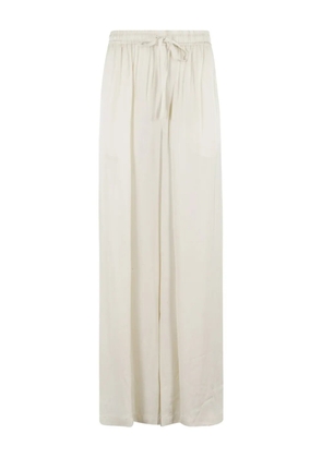 Isabelle Blanche drawstring trousers - White