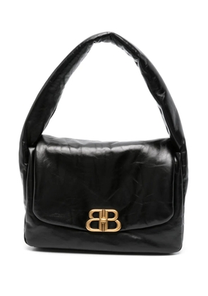 Balenciaga medium Monaco leather shoulder bag - Black